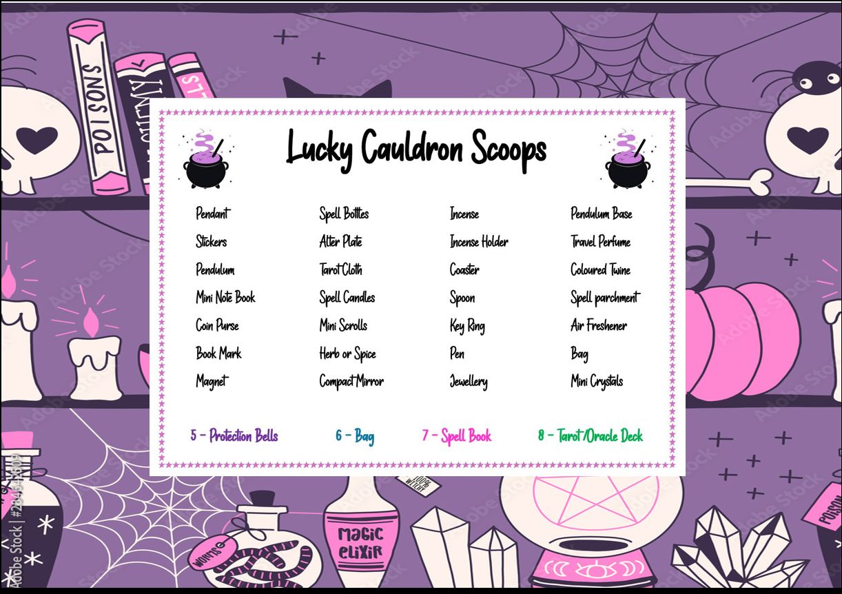 Lucky Cauldron Mystery Box (image for) Lucky Cauldron Mystery Box
